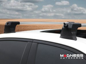 Alfa Romeo Tonale Roof Rack Cross Bars - for models w/ fix points - Silver Alfa Romeo Tonale Roof Rack Cross Bars - for models w/ fix points - Silver